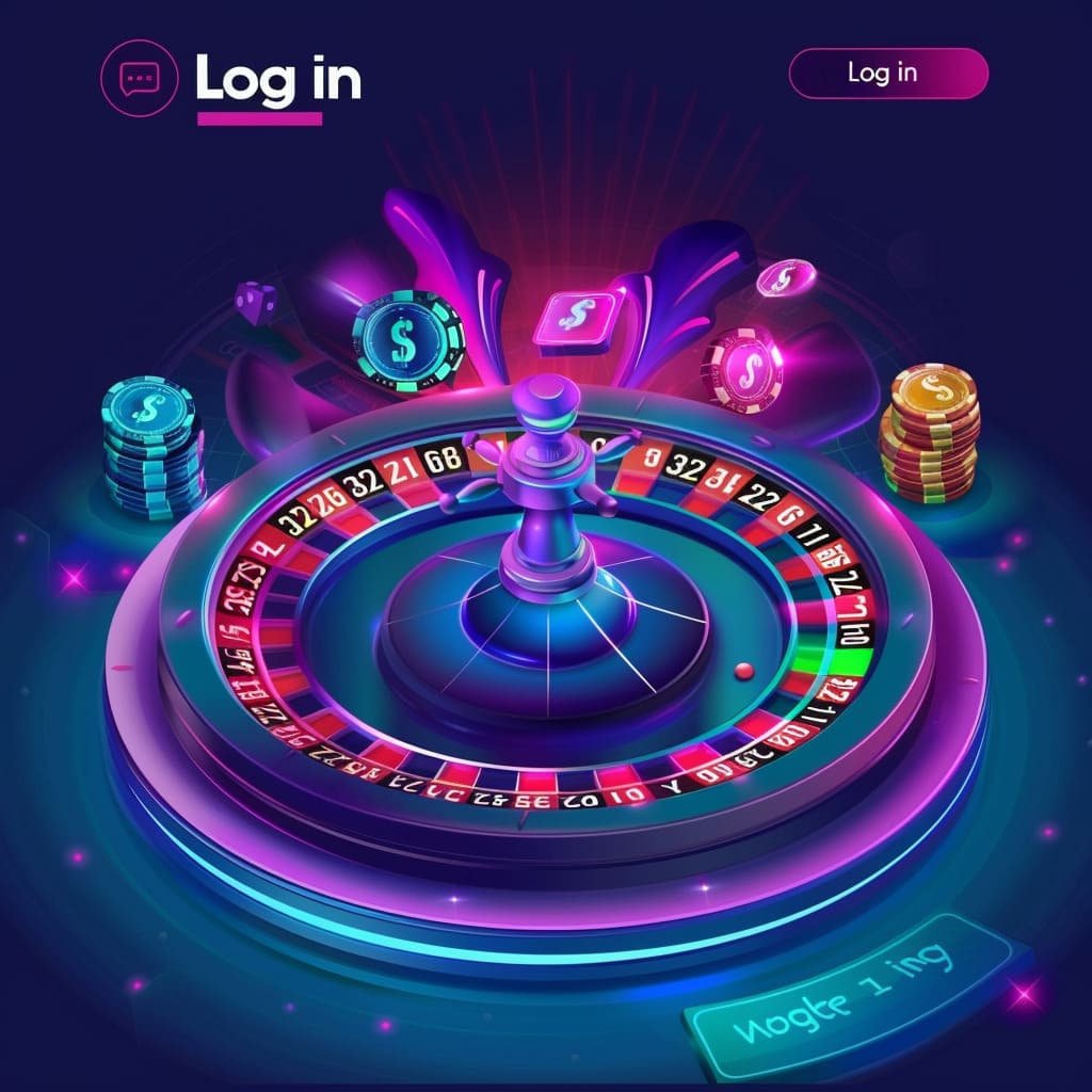 Colorful slot machine reels on a mobile gaming screen